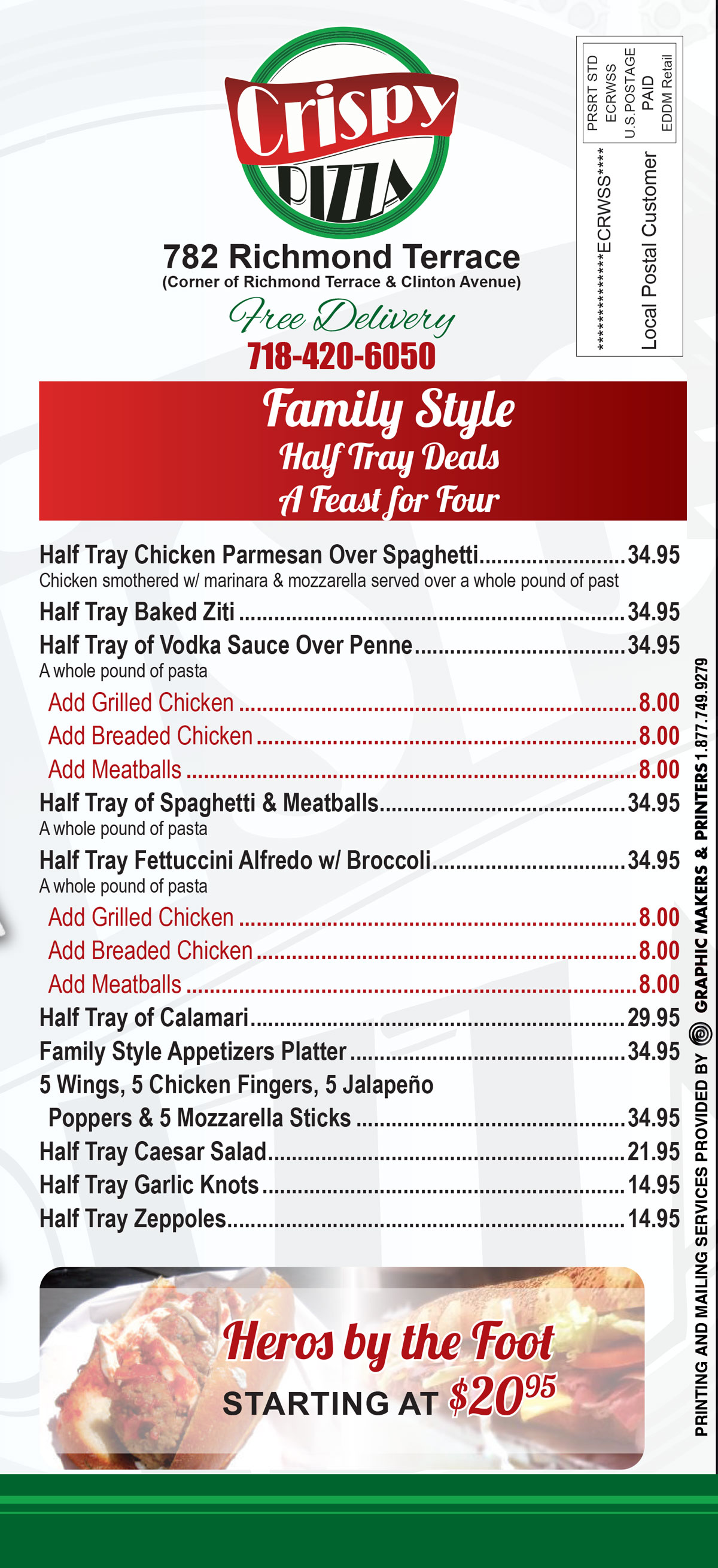 Our Menu